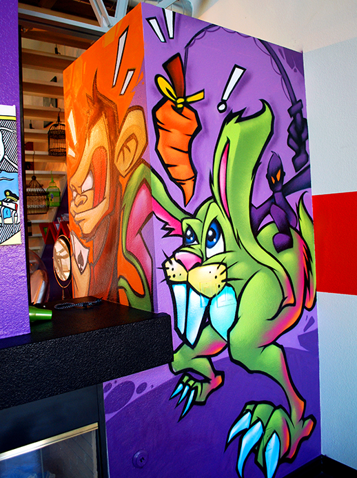 Mural by Enok — INTERIOR CHARACTER