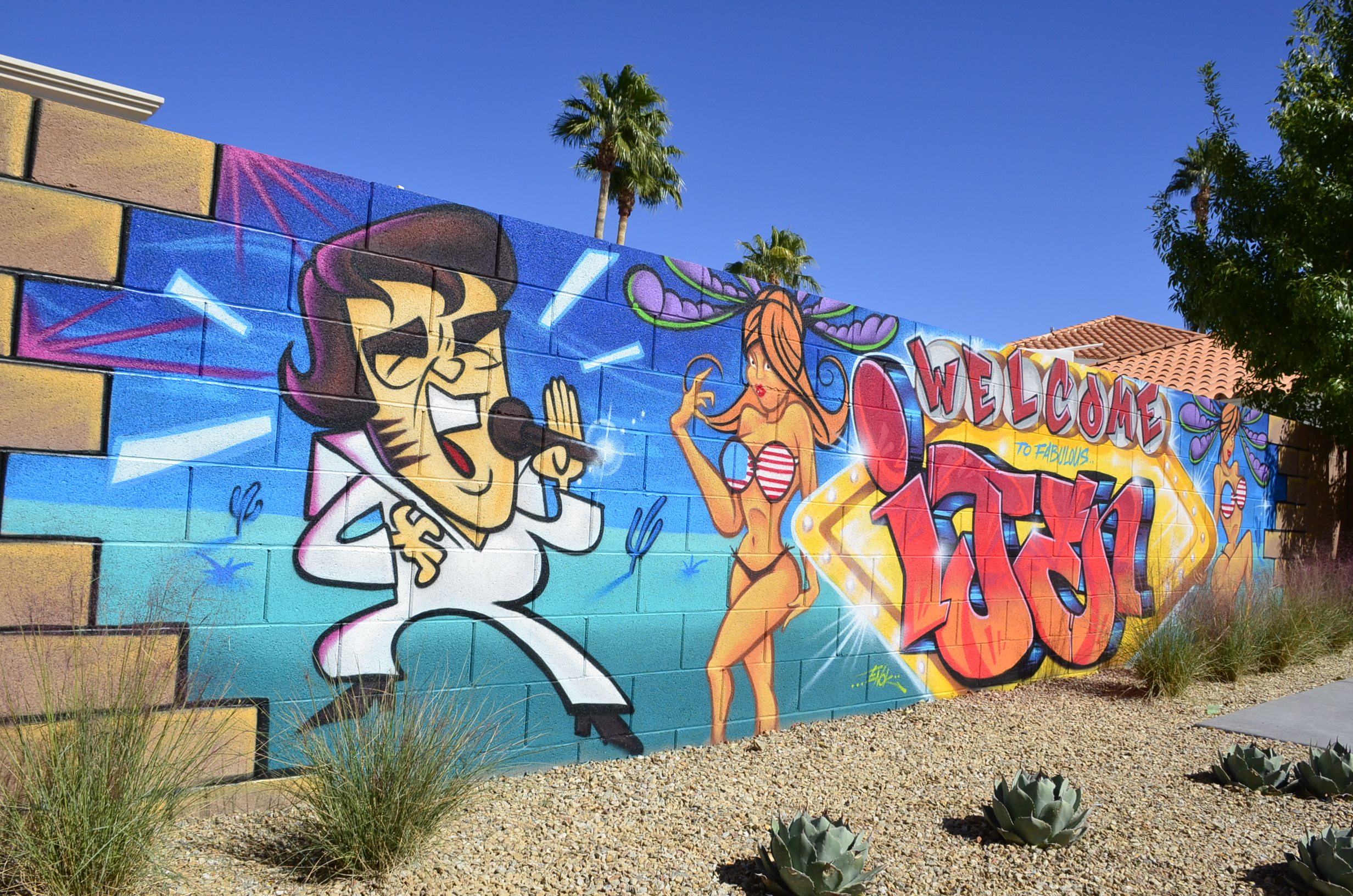 Mural by Enok — EXTERIOR · LAS VEGAS